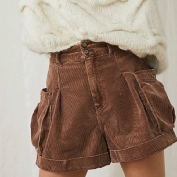 Free People corduroy shorts - Picture 1 of 5